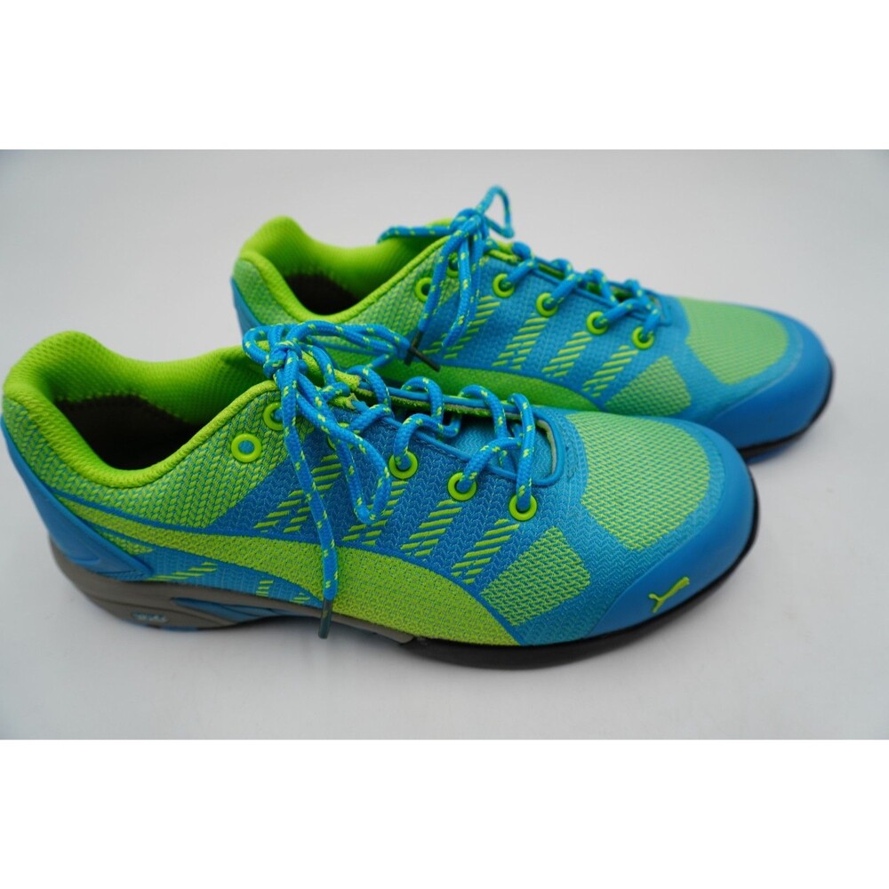 Puma Safety Celerity Knit Blue/Green WNS Steel Toe Work Sneaker Women's Size 9
